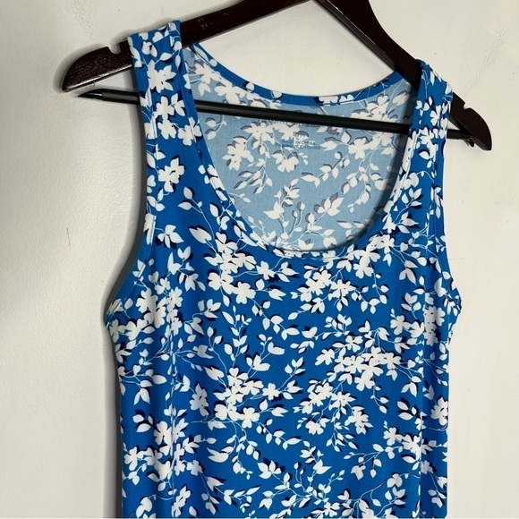 Draper James Size Small/Medium Blue Floral Dress - Picture 2 of 6